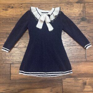Rachel Riley 2T Navy Boucle Dress